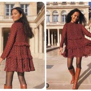 Berthie Paris Pia Red Dress women’s size small